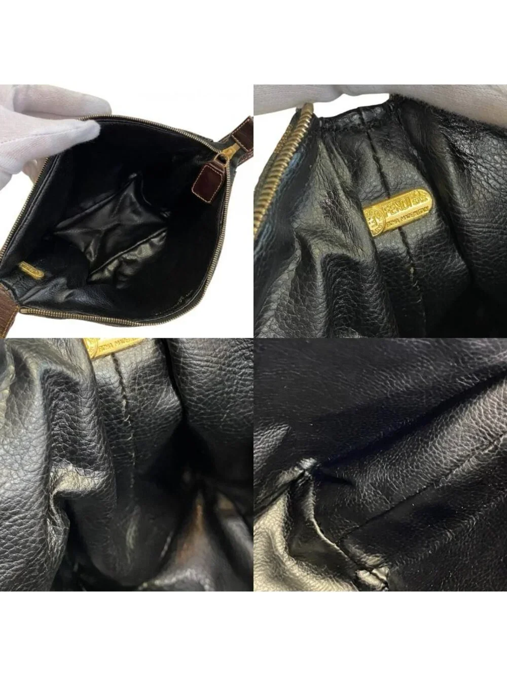 Fendi Vanity Mini Handbag Zukka Makeup Pouch